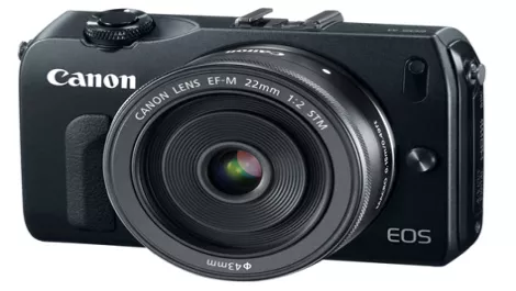 Canon eos m front