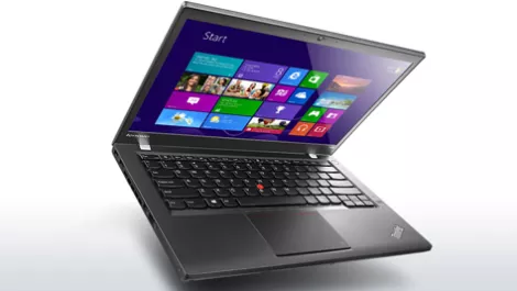 Lenovo laptop thinkpad t440s front 1