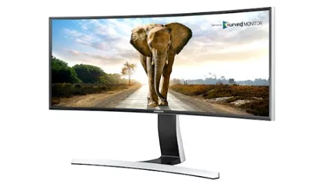 Samsung curved monitor