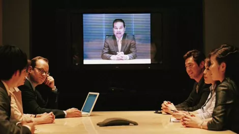 Confrence call people