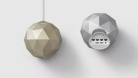 Norton core grey and gold with ports