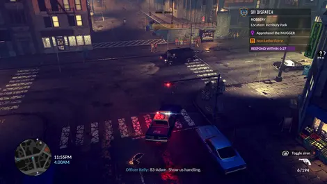 The precinct screenshot