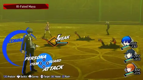 Persona 3 reload switch 2 combat