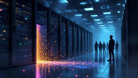 Moody server room data leak shadowy figures cross tenant breach