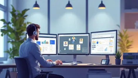 German it admin remote support security dashboards multiplatform